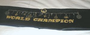 AMERICAN INDIAN INSPIRED GENUINE LEATHER WWE/RAW STYLE LEATHER WRESTLING BELT