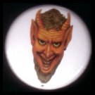 1" Inch Smiling Krampus Vintage Image Button Badge Pin - 0085