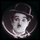 1" Inch Charlie Chaplin Hollywood Button Badge Pin - 0099