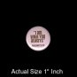 I Am With You Always on Pink Background, One Inch Religious Button Badge Pin - 1142