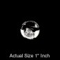 John Wayne The One and Only True Grit, Hollywood Movie Stars 1 Inch Button Badge Pin