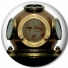 Gentleman Diver 1, Steampunk 1 Inch Pinback Button Badge - 6051