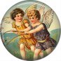 Vintage Valentine's Day Graphics 1 Inch Pinback Button Badge - 2089