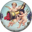 Vintage Valentine's Day Graphics 1 Inch Pinback Button Badge - 2110