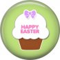 Bunny Love, Easter 1 Inch Button Badge Pin Pinback Button - 2039