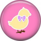 Bunny Love, Easter 1 Inch Button Badge Pin Pinback Button - 2043