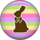 Bunny Love, Easter 1 Inch Button Badge Pin Pinback Button - 2047