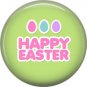 Bunny Love, Easter 1 Inch Button Badge Pin Pinback Button - 2048