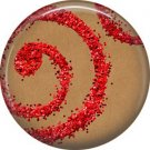Wild Love Valentine's Day 1 Inch Pinback Button Badge Pin - 2122