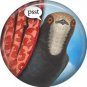 Psst, Talking Birds 1 Inch Pinback Button Badge Pin - 4007