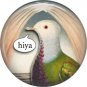 Talking Birds 1 Inch Pinback Button Badge Pin - 4021