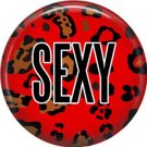 Wild Love Valentine's Day 1 Inch Pinback Button Badge Pin - 2138