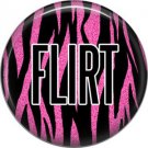 Wild Love Pink Flirty Valentine's Day 1 Inch Pinback Button Badge Pin - 2147