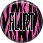 Wild Love Pink Flirty Valentine's Day 1 Inch Pinback Button Badge Pin - 2147