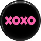 Wild Love Pink XOXO Valentine's Day 1 Inch Pinback Button Badge Pin - 2148