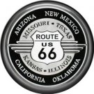 Route 66 Sign 1 Inch Americana Button Badge Pinback - 0415