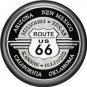 Route 66 Sign 1 Inch Americana Button Badge Pinback - 0415