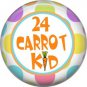 24 Carrot Kid, Happy Easter 1 Inch Button Badge Pin Pinback Button - 2166