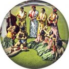 Welcome, One Inch Vintage Hawaiian Image on Ephemera Lapel Pin Button Badge - 0919