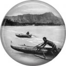 Vintage Hawaii Image on 1 Inch Pinback Button Badge Pin - -0937
