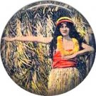 Vintage Hawaii Image on 1 Inch Pinback Button Badge Pin - -0939