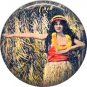 Vintage Hawaii Image on 1 Inch Pinback Button Badge Pin - -0939
