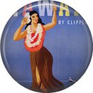Vintage Hawaii Image on 1 Inch Pinback Button Badge Pin - -0948