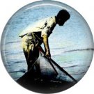 Vintage Hawaii Image on 1 Inch Pinback Button Badge Pin - -0952