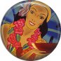 Vintage Hawaii Image on 1 Inch Pinback Button Badge Pin - -0960