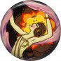 Art Deco Jazz Baby, 1 Inch / 25.4 mm Button Badge Pin Back - AD02
