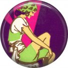 Art Deco Girls, 1 Inch / 25.4 mm Button Badge Pin Back - AD14