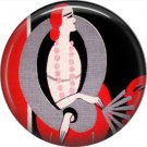 Art Deco Girls, 1 Inch / 25.4 mm Button Badge Pin Back - AD22