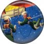 Space Walk, Retro Future 1 Inch Pinback Button Badge Pin - 0654