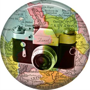 3m Fenit Camera, 1 Inch Button Badge Pin of Vintage Image - 0216