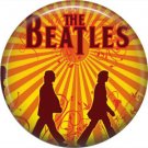The Beatles on a 1 Inch Pinback Button Badge Pin - 6071