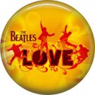 The Beatles on a 1 Inch Pinback Button Badge Pin - 6097