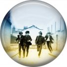 The Beatles on a 1 Inch Pinback Button Badge Pin - 6109