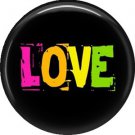 Love, 1 Inch Punk Princess Button Badge Pin - 0336
