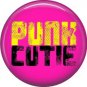 Punk Cutie, 1 Inch Punk Princess Button Badge Pin - 0358