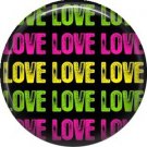 Repeated Love, 1 Inch Pinback Punk Princess Button Badge Pin - 0373