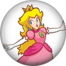 Princess Peach, Video Games 1 Inch Pinback Button Badge Pin - 0773