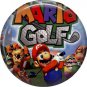 Mario Golf, Video Games 1 Inch Pinback Button Badge Pin - 0775