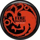 Fire and Blood House Targaryen, Television Favorites 1 Inch Pinback Button Badge - 5006