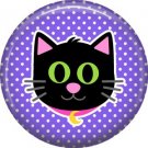 Wickedly Cute Halloween 1 Inch Pinback Button Badge Pin - 6213