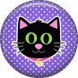 Wickedly Cute Halloween 1 Inch Pinback Button Badge Pin - 6213