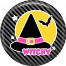 Wickedly Cute Halloween 1 Inch Pinback Button Badge Pin - 6220