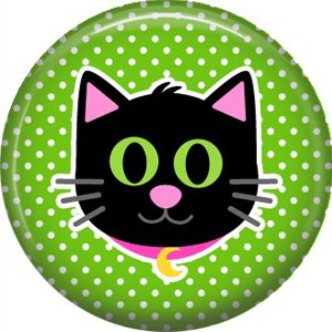 Wickedly Cute Halloween 1 Inch Pinback Button Badge Pin - 6221