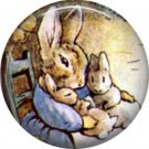 The Tale of Peter Rabbit 1 Inch Pinback Button Badge Pin - 6230