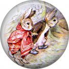 The Tale of Peter Rabbit 1 Inch Pinback Button Badge Pin - 6237