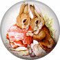 The Tale of Peter Rabbit 1 Inch Pinback Button Badge Pin - 6247